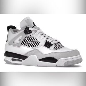 Jordan Black and White Sneakers